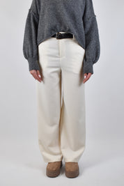 Pantalone palazzo elastico