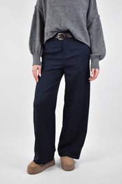 Pantalone palazzo elastico