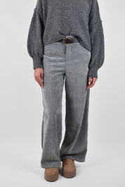 Pantalone velluto palazzo