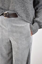 Pantalone velluto palazzo