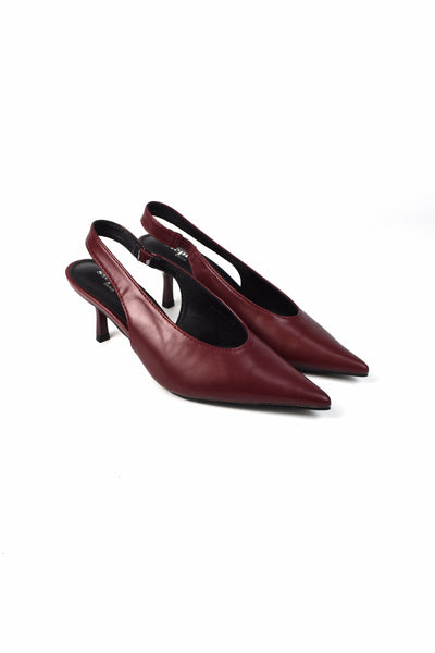 Décolleté slingback