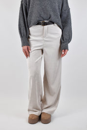 Pantalone velluto palazzo