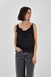 Top pizzo lingerie