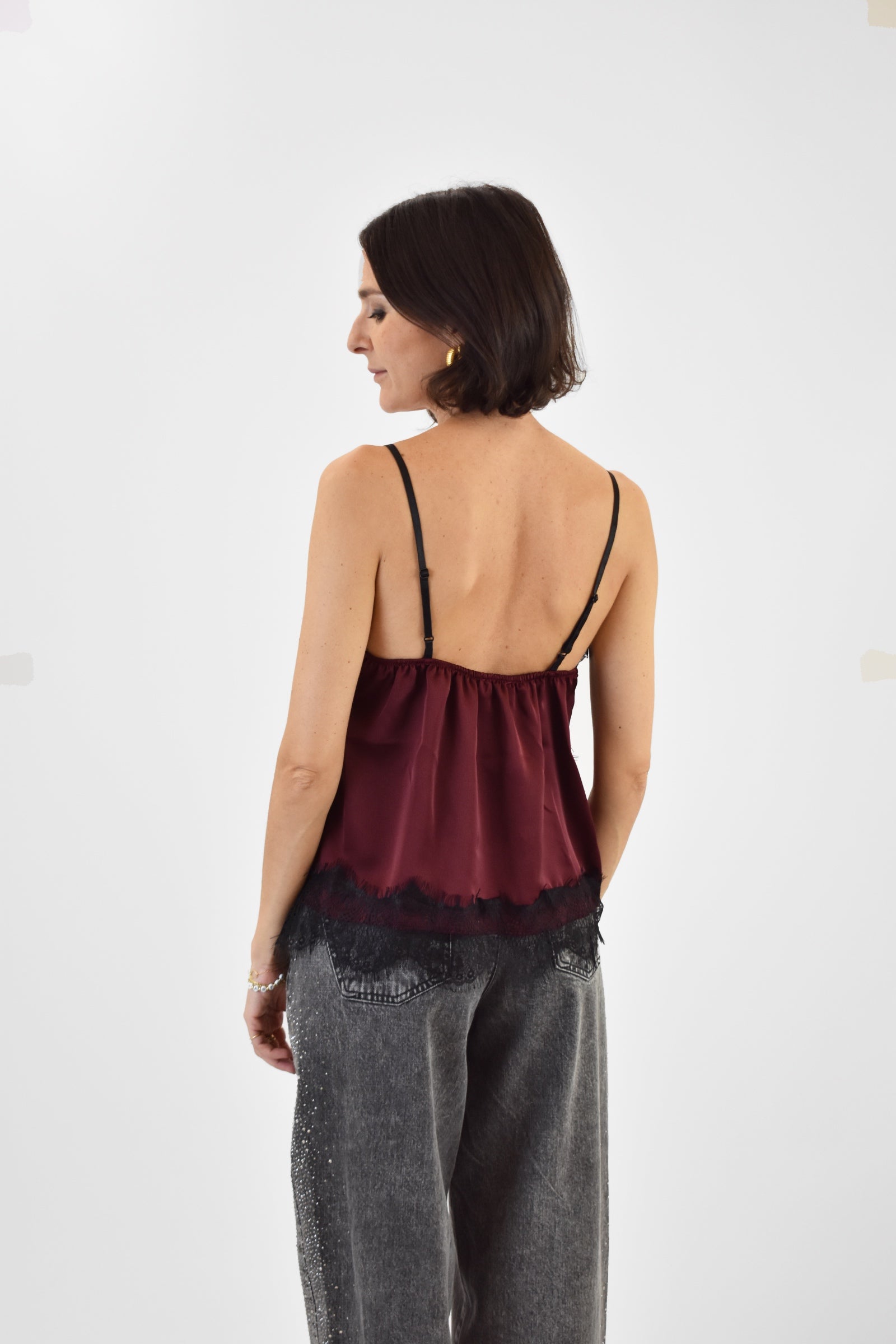 Top pizzo lingerie