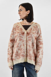 Cardigan jaquard fantasia