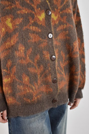 Cardigan jaquard fantasia