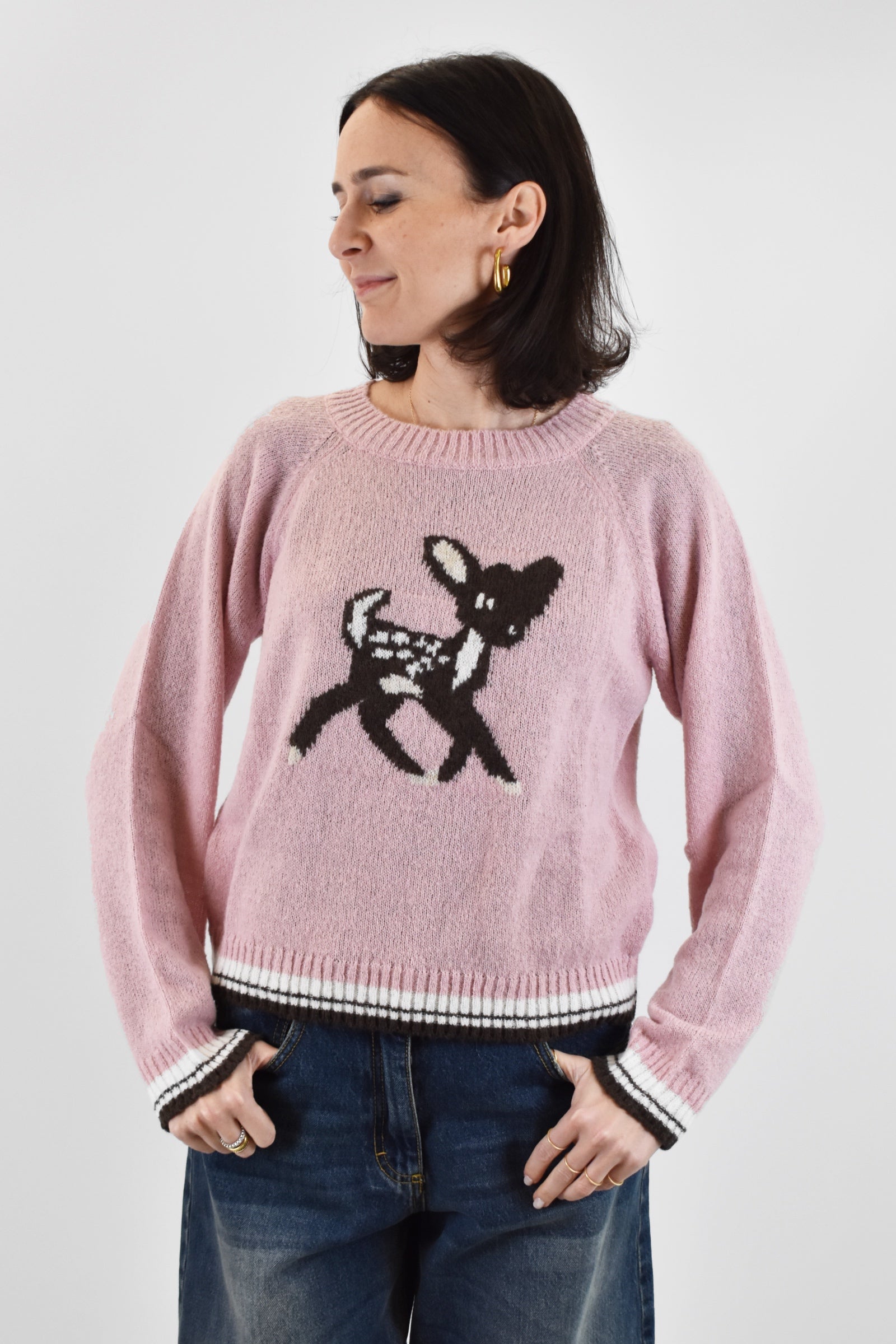 Maglia girocollo BAMBI