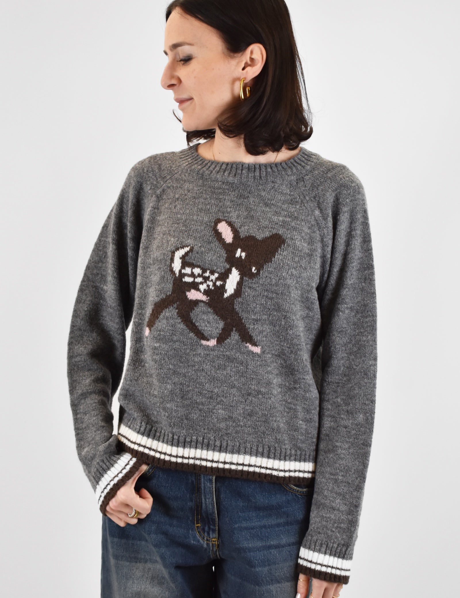 Maglia girocollo BAMBI