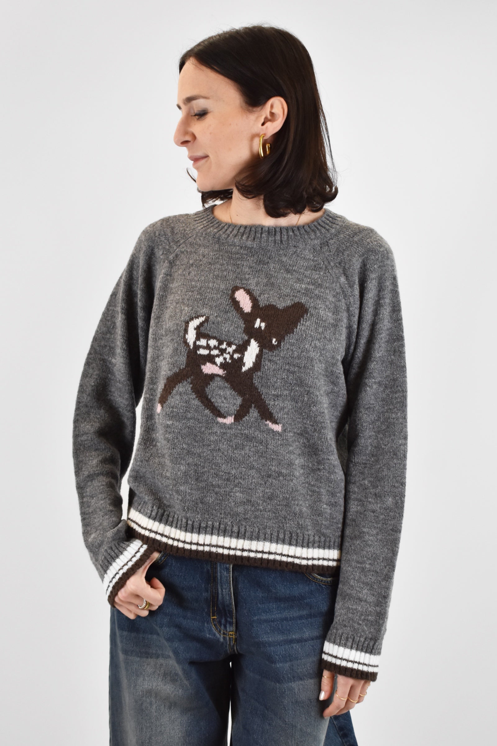 Maglia girocollo BAMBI