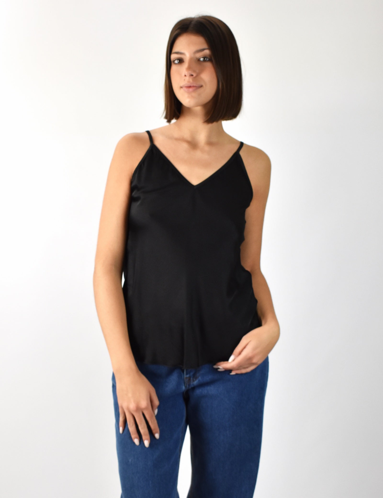 Top raso viscosa