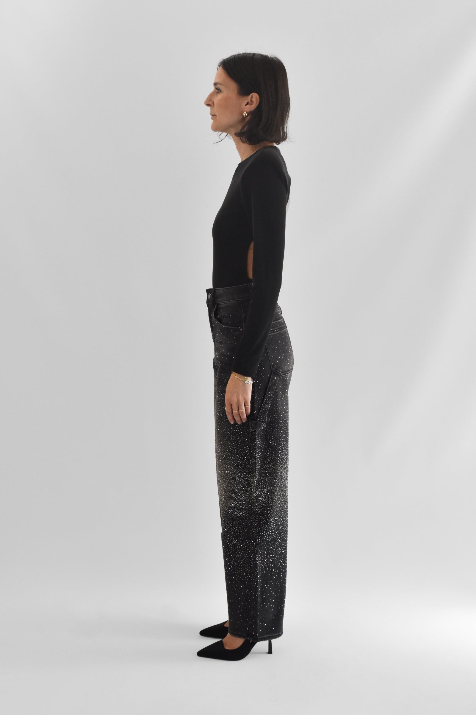 Denim worker STRASS