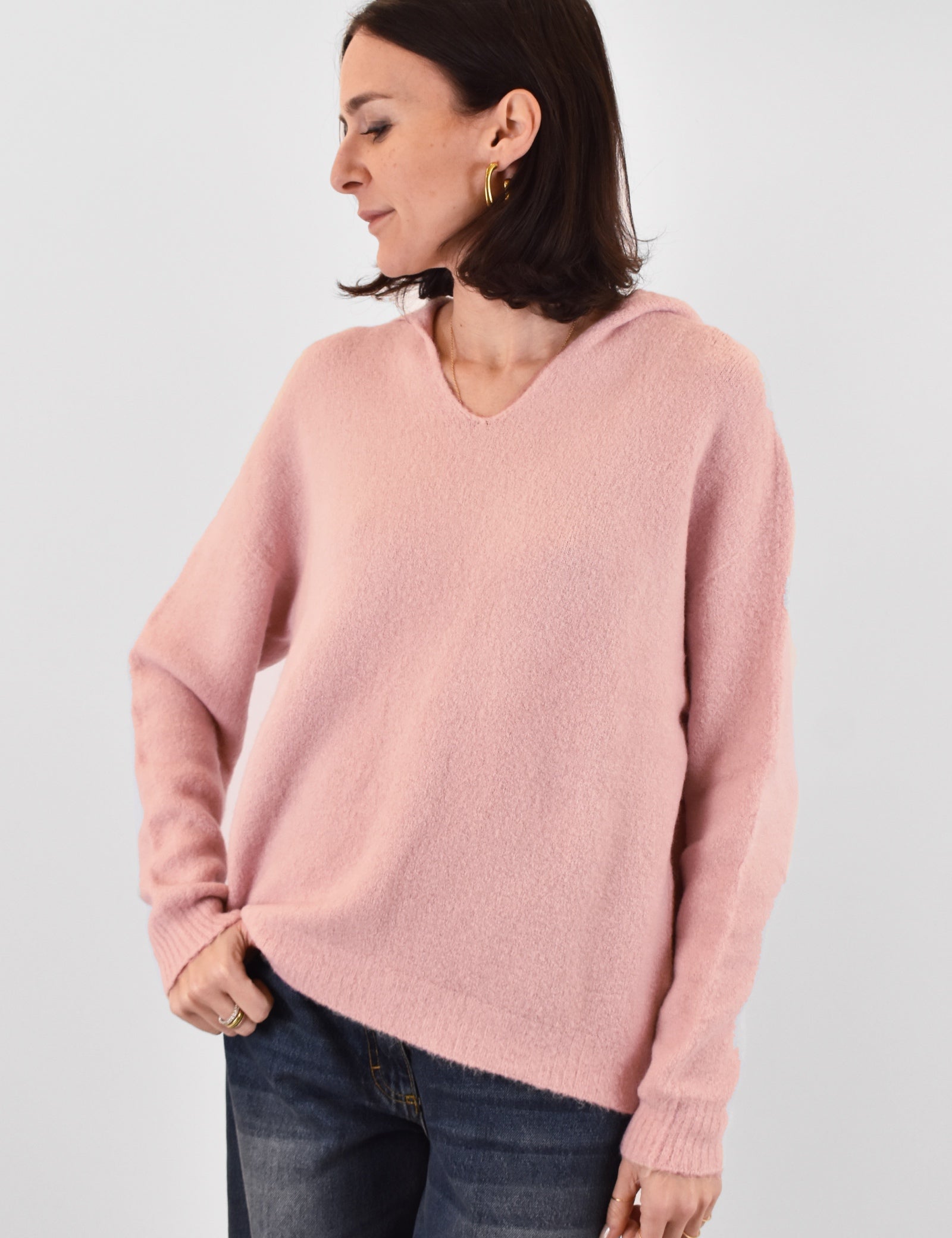 Maglia polo scollo derby