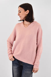 Maglia polo scollo derby