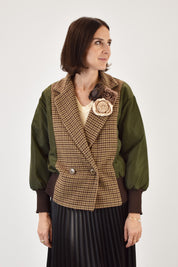 Giacca bomber fiori