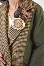 Giacca bomber fiori