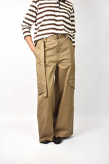 Pantalone cargo cotone