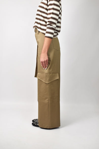 Pantalone cargo cotone