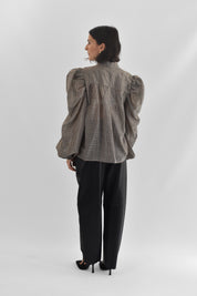 Blusa fusciacca quadretti