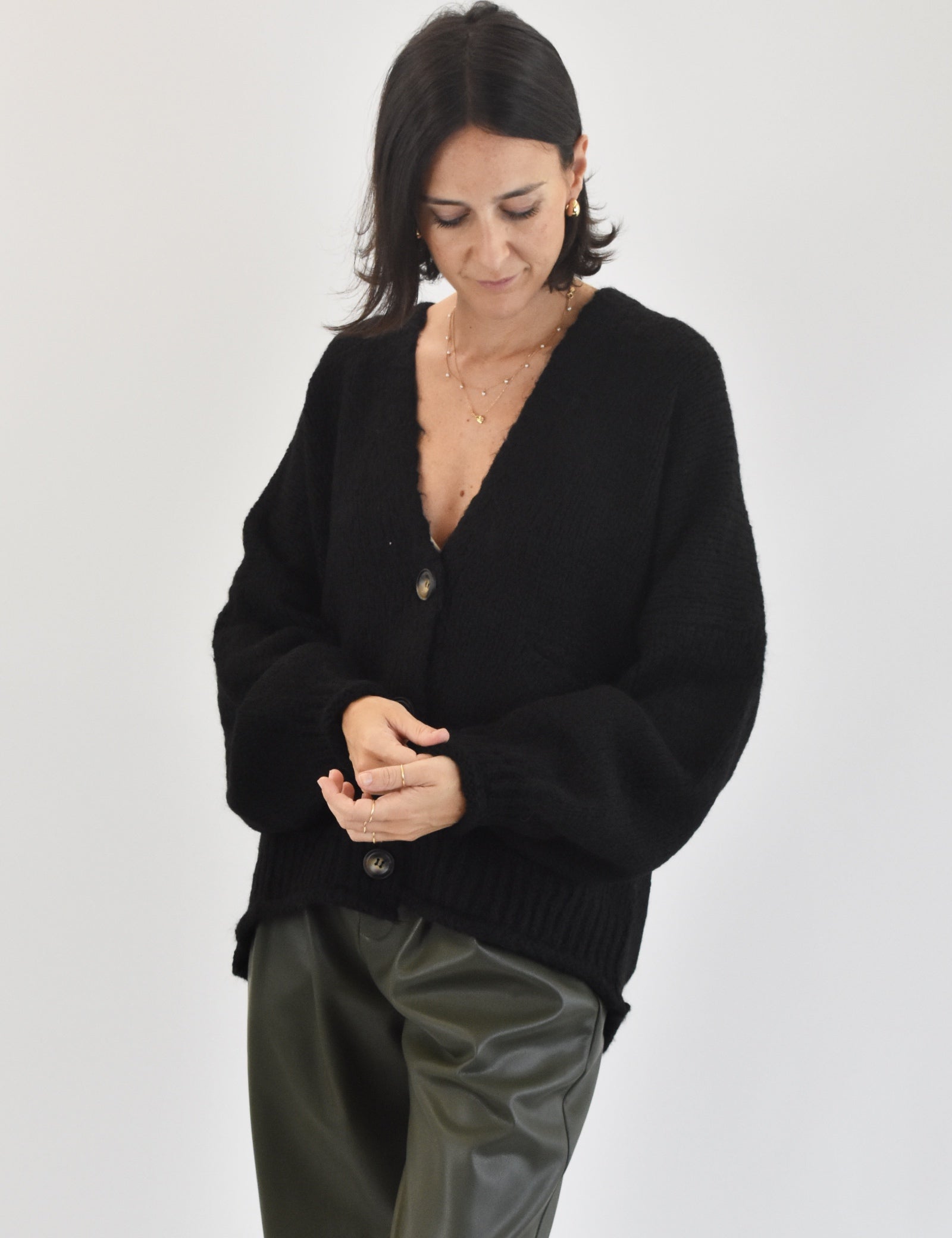 Cardigan 3 bottoni