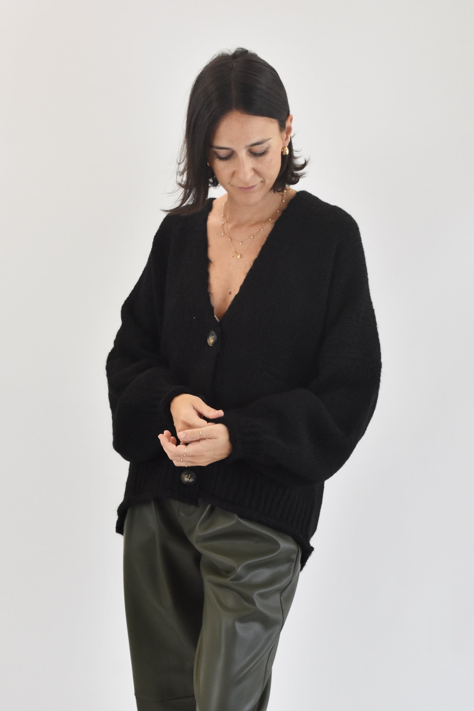 Cardigan 3 bottoni