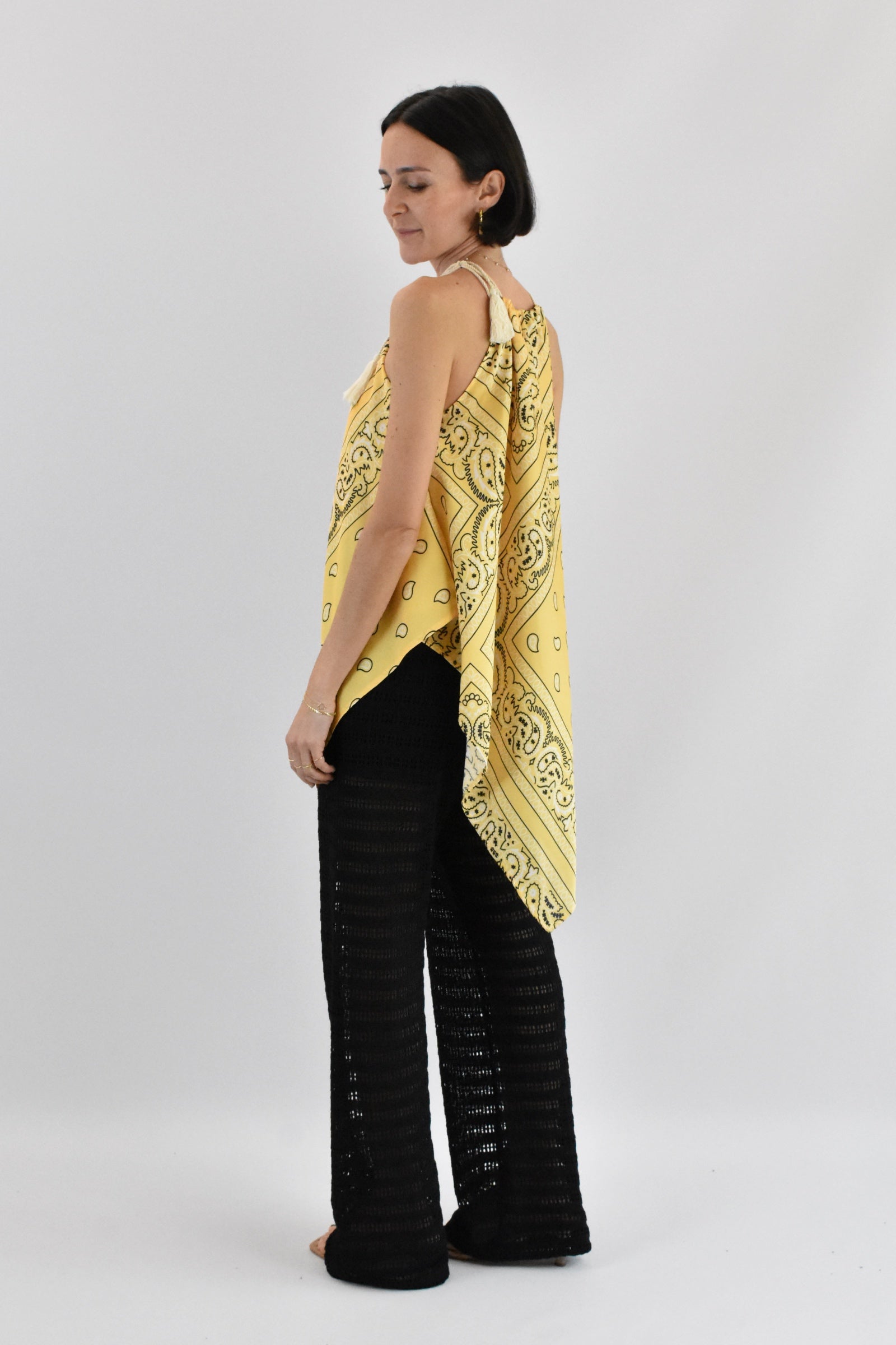 Top fazzoletto bandana