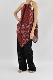 Top fazzoletto bandana