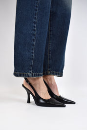 Décolleté slingback