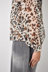 Camicia animalier voile