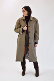 Cappotto lungo quadretti