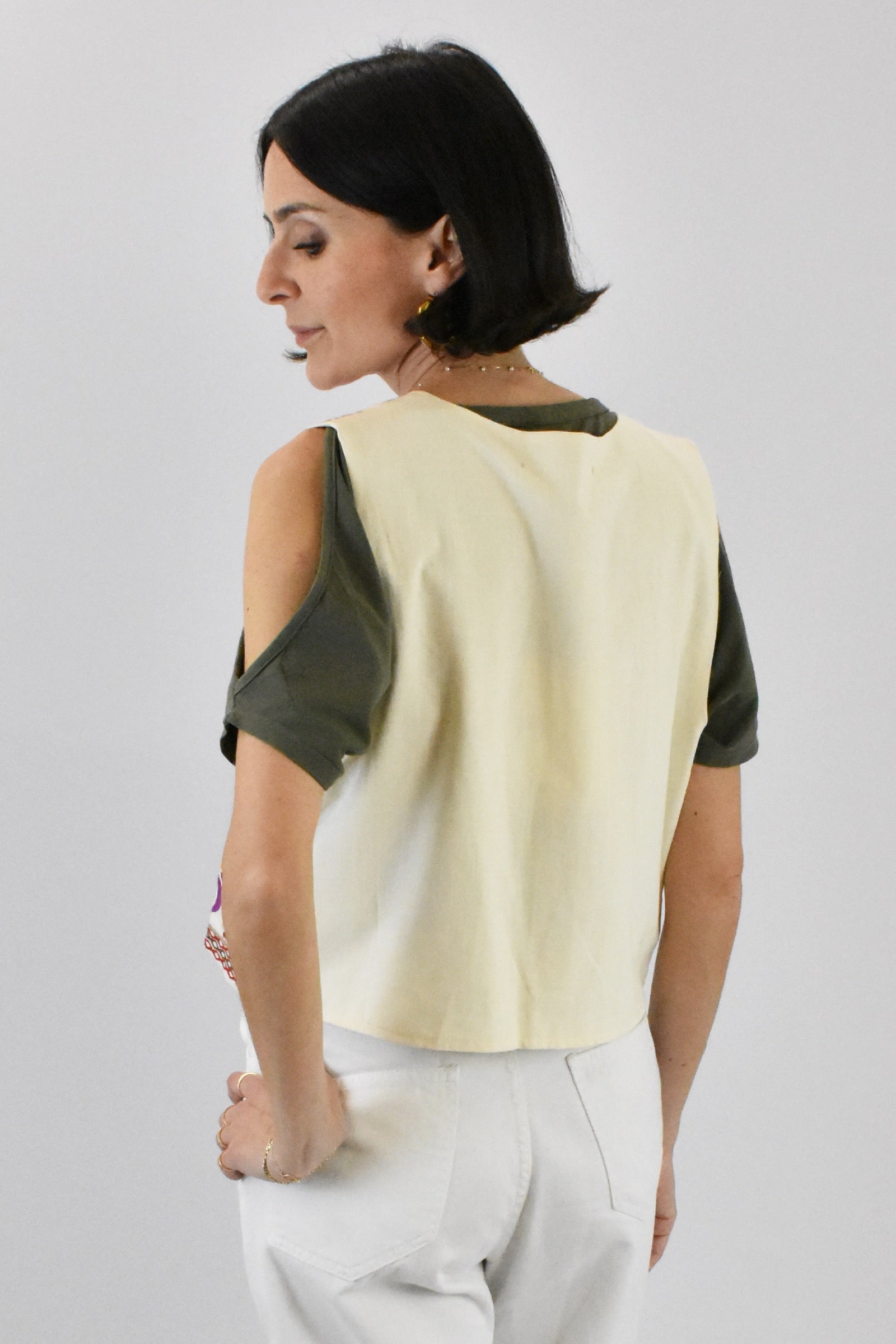 Gilet ricamato