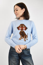 Maglia bassotto occhiali