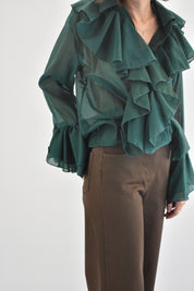 Camicia rouches