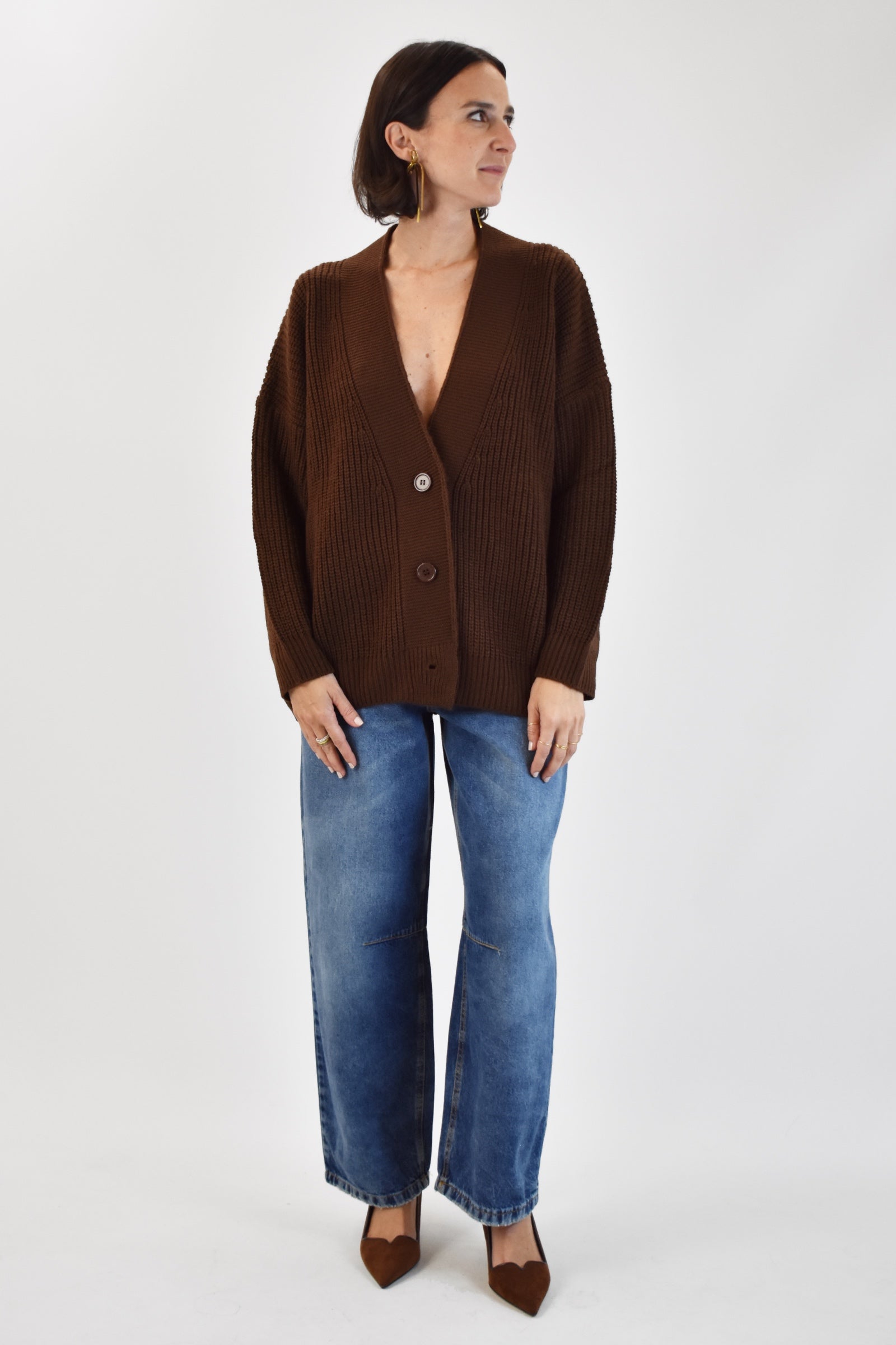 Cardigan 3 bottoni