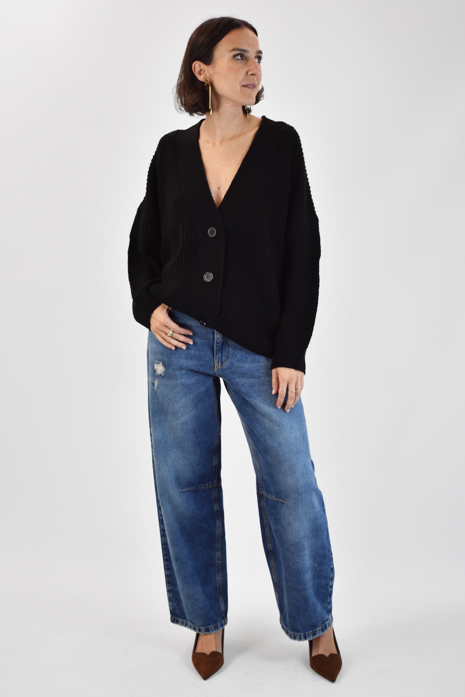 Cardigan 3 bottoni