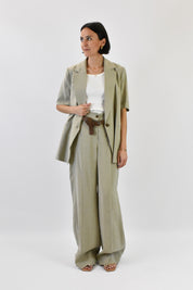 Pantalone dritto con cintura