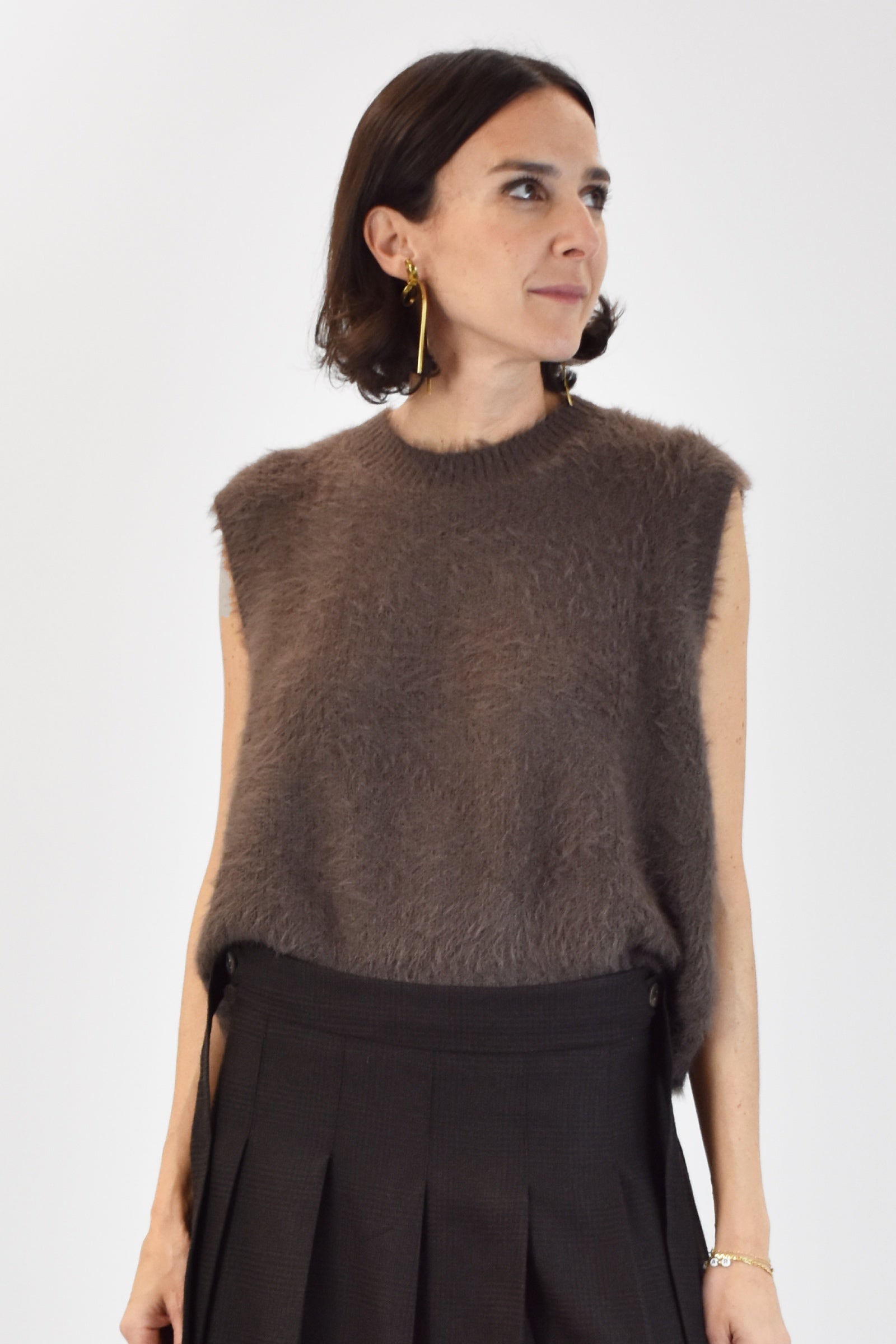 Gilet ecopelliccia