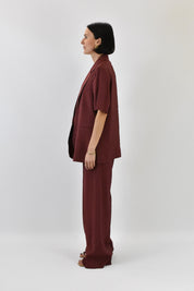 Pantalone dritto con cintura