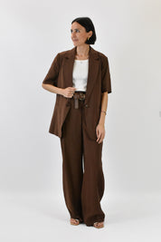 Pantalone dritto con cintura