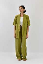 Pantalone dritto con cintura