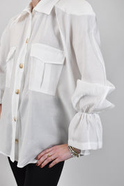 Camicia over raglan spalline