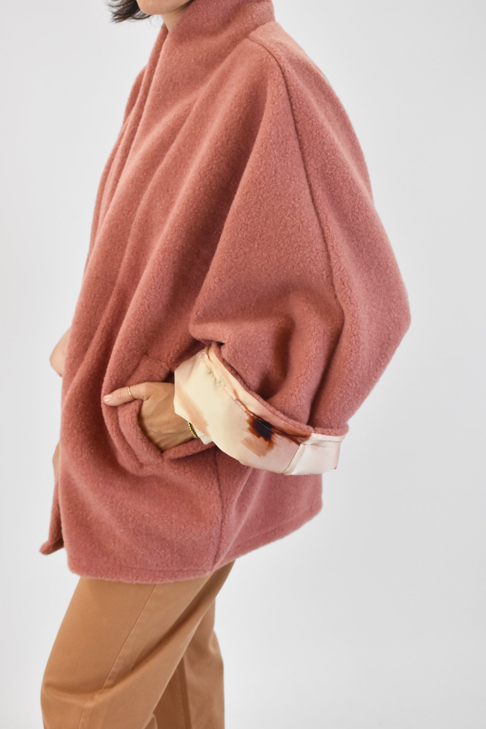 Bomber kimono reversibile