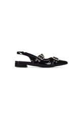 Ballerina buckle slingback