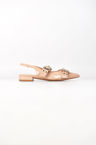 Ballerina buckle slingback