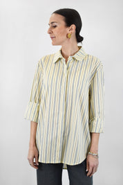 Camicia gessata over