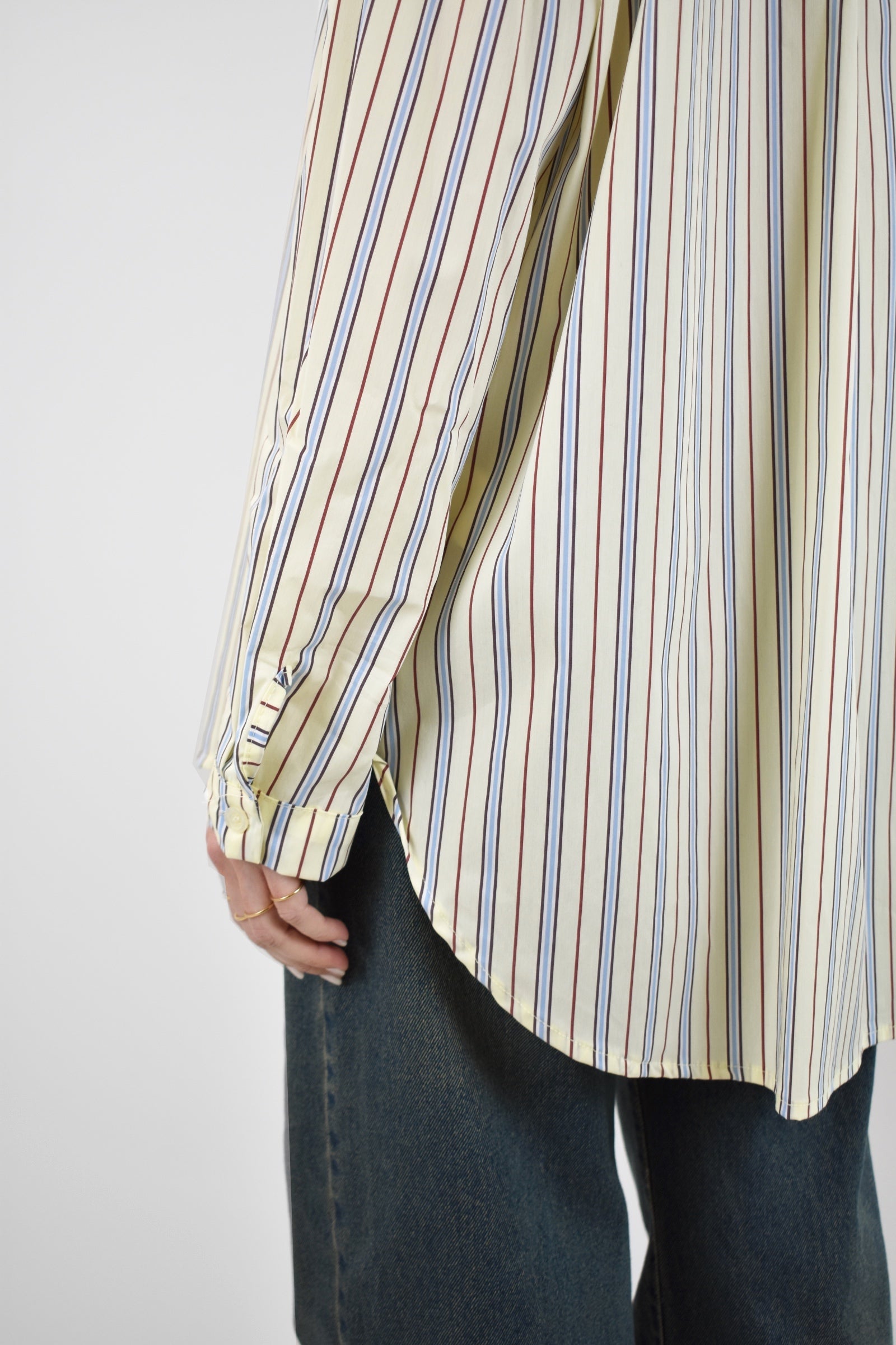 Camicia gessata over