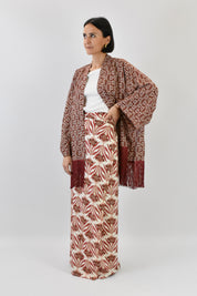 Kimono frange