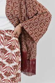 Kimono frange