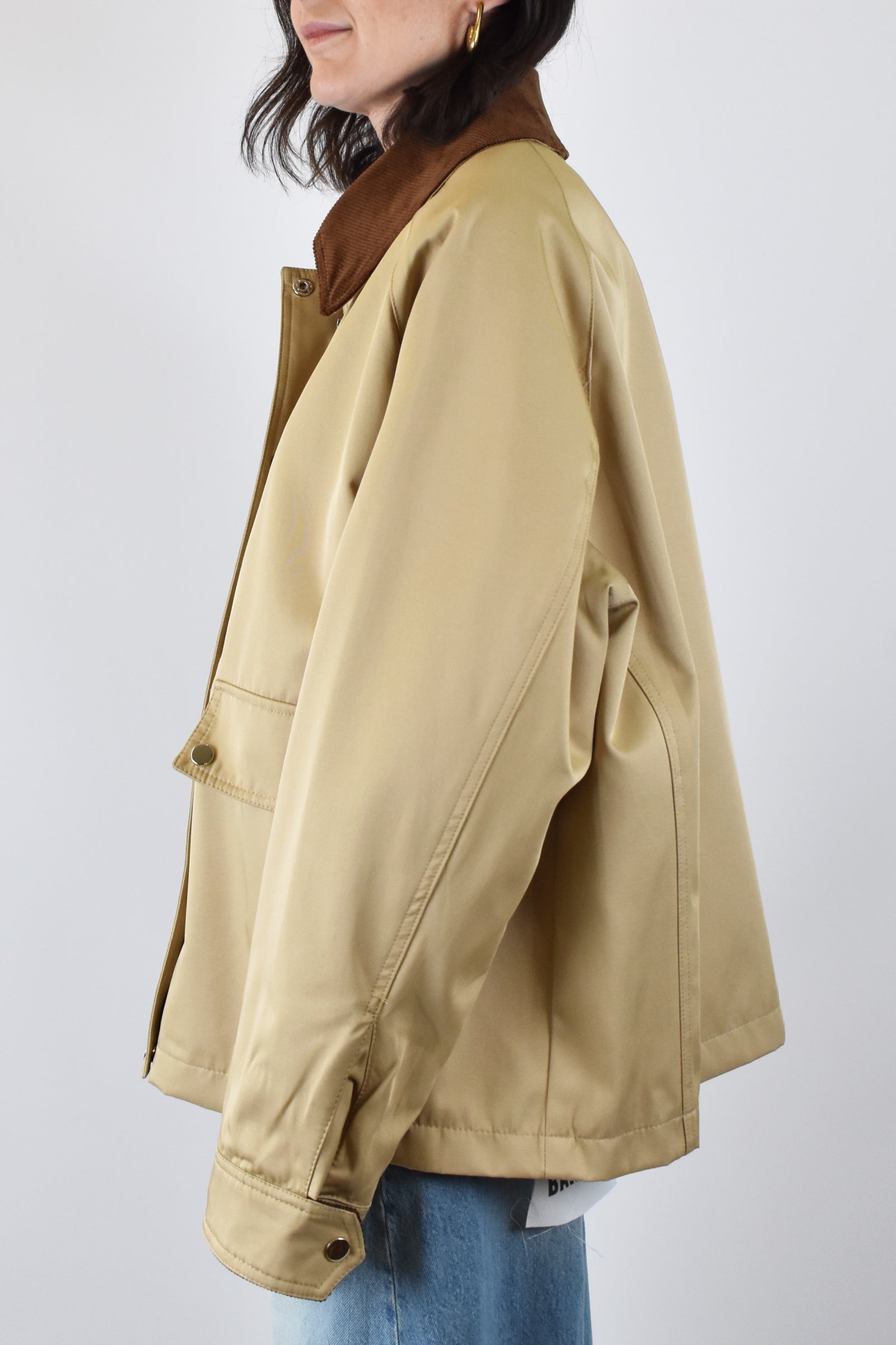 Giubbotto colletto velluto