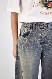 Jeans Bella con Strass