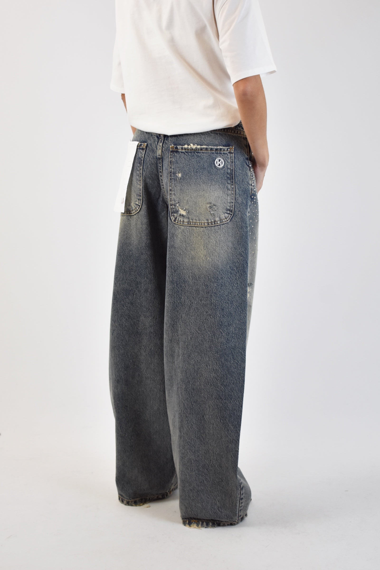 Jeans Bella con Strass